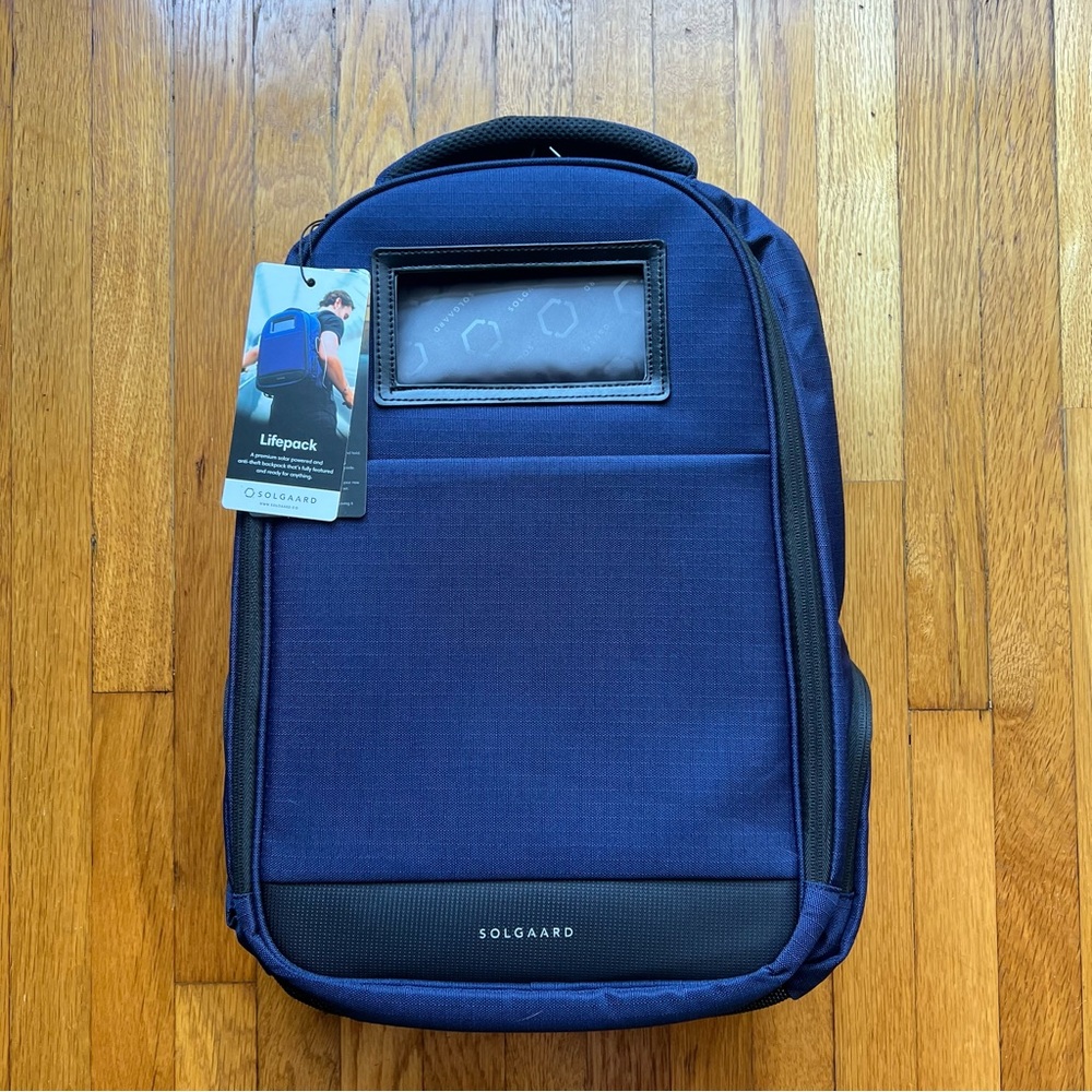 NWT Solgaard Lifepack Backpack - Atlantic Blue